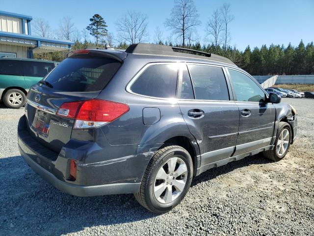 4S4BRCKCXB3393431 - 2011 SUBARU OUTBACK 2.5I LIMITED CHARCOAL photo 3