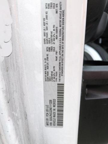 3C6LRVCG2NE111339 - 2022 RAM PROMASTER 2500 HIGH 白色 照片 13