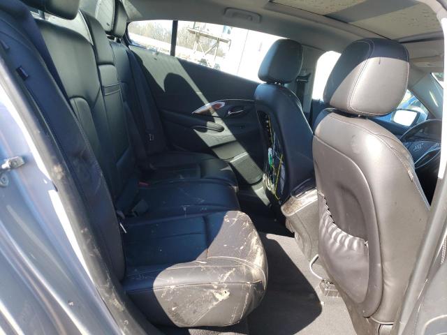 1G4G45G35GF186721 - 2016 BUICK LACROSSE SPORT TOURING SILVER photo 10