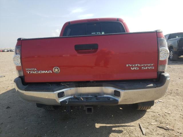 5TFJU4GN7DX038730 - 2013 TOYOTA TACOMA DOUBLE CAB PRERUNNER RED photo 6