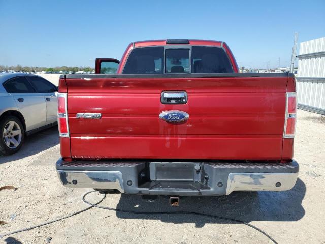 1FTFW1CT0DFD08812 - 2013 FORD F150 SUPERCREW MAROON photo 6