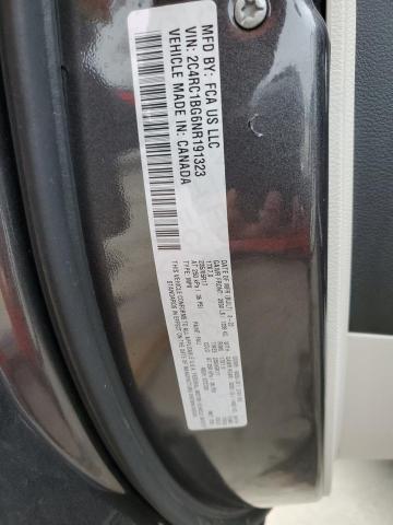 2C4RC1BG6NR191323 - 2022 CHRYSLER PACIFICA TOURING L CHARCOAL photo 13