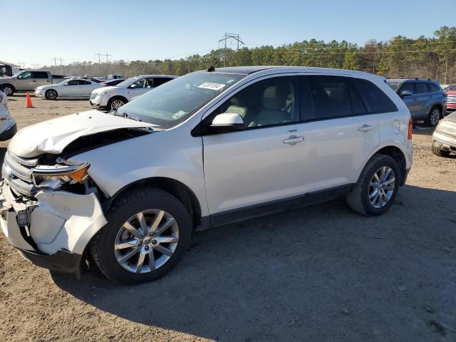 2FMDK3JC6DBA72746 - 2013 FORD EDGE SEL WHITE photo 1