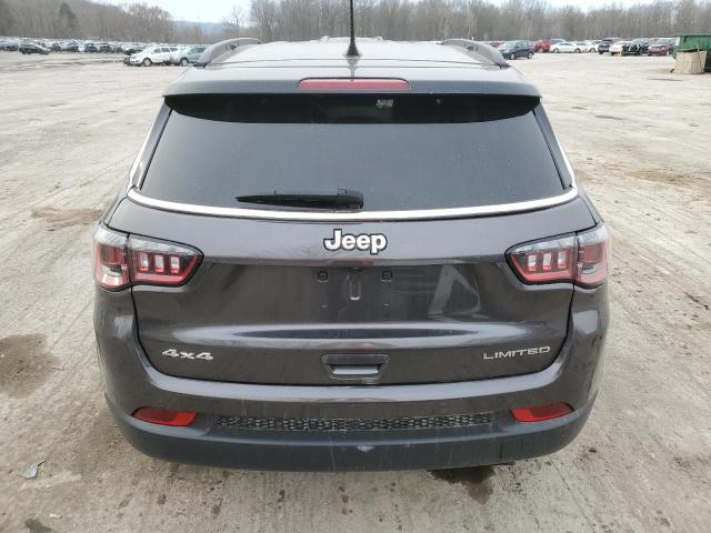 3C4NJDCB1MT550730 - 2021 JEEP COMPASS LIMITED CHARCOAL photo 6