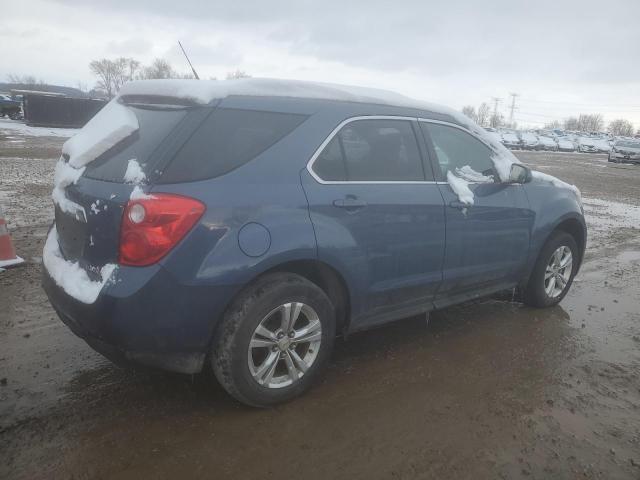 2CNALDEC9B6251692 - 2011 CHEVROLET EQUINOX LT BLUE photo 3