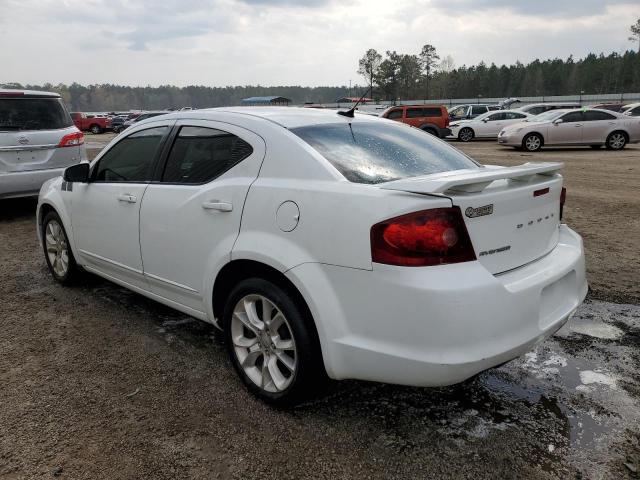 1C3CDZBG8EN214409 - 2014 DODGE AVENGER R/T WHITE photo 2