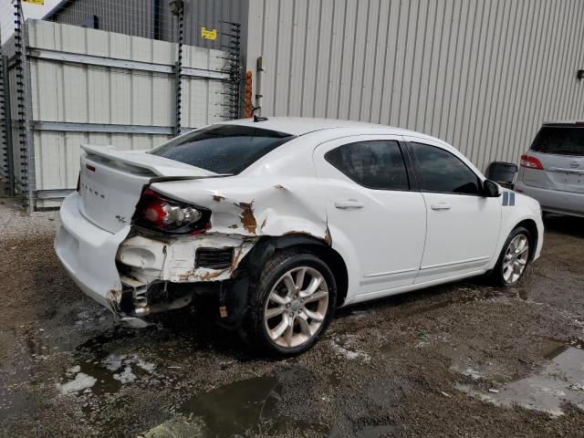 1C3CDZBG8EN214409 - 2014 DODGE AVENGER R/T WHITE photo 3