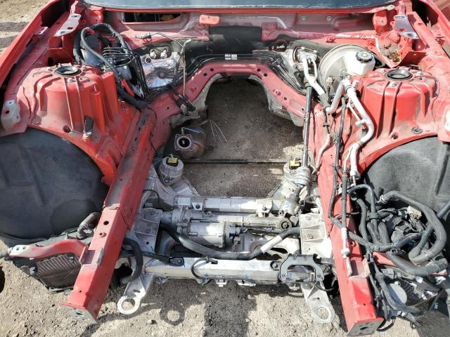 1G1FJ1R65J0144982 - 2018 CHEVROLET CAMARO ZL1 RED photo 11