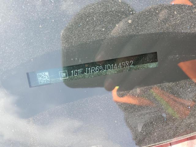 1G1FJ1R65J0144982 - 2018 CHEVROLET CAMARO ZL1 RED photo 12