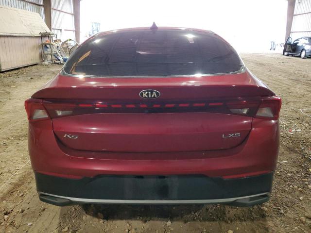 5XXG14J20MG023835 - 2021 KIA K5 LXS RED photo 6