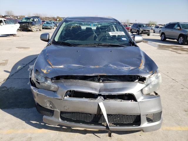 JA32U2FU0EU011114 - 2014 MITSUBISHI LANCER ES/ES SPORT GRAY photo 5