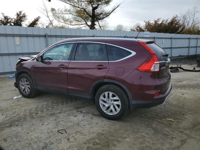 2HKRM4H5XGH652642 - 2016 HONDA CR-V EX RED photo 2