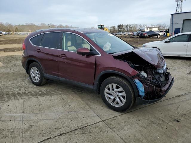 2HKRM4H5XGH652642 - 2016 HONDA CR-V EX RED photo 4