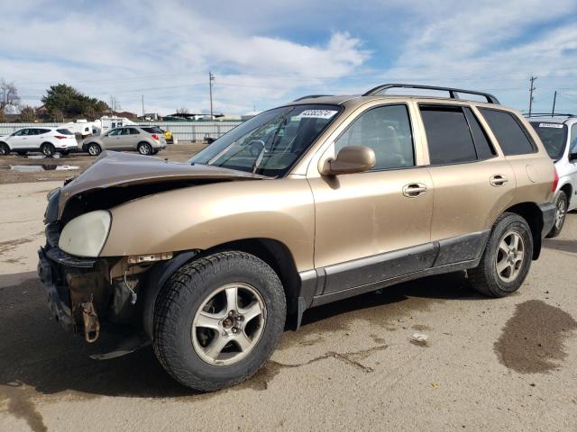 KM8SC73D03U419059 - 2003 HYUNDAI SANTA FE GLS TAN photo 1