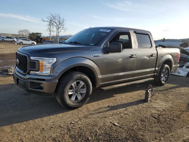 1FTEW1CP9KKE80615 - 2019 FORD F150 SUPERCREW GRAY photo 1