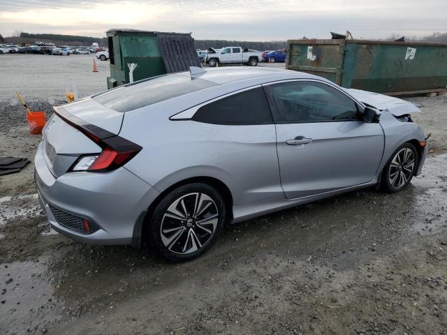 2HGFC3B75HH356322 - 2017 HONDA CIVIC EXL ნაცრისფერი ფოტო 3