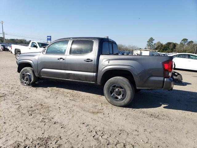 3TMCZ5AN1KM276729 - 2019 TOYOTA TACOMA DOUBLE CAB GRAY photo 2