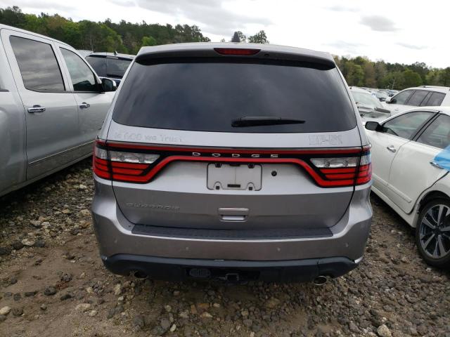 1C4SDHFT5KC558845 - 2019 DODGE DURANGO SSV SILVER photo 6