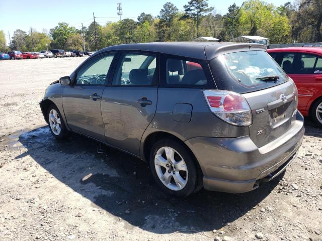 2T1KR32E98C692348 - 2008 TOYOTA COROLLA MA XR GRAY photo 2