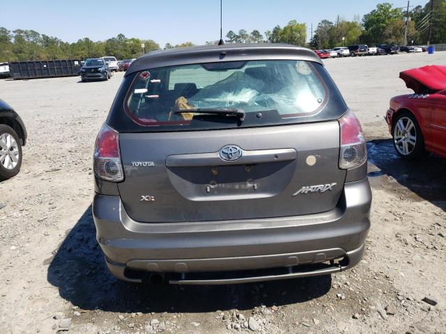 2T1KR32E98C692348 - 2008 TOYOTA COROLLA MA XR GRAY photo 6