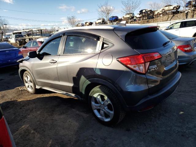 3CZRU6H77GM735446 - 2016 HONDA HR-V EXL GRAY photo 2