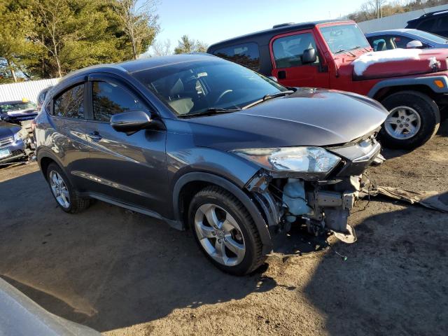 3CZRU6H77GM735446 - 2016 HONDA HR-V EXL GRAY photo 4