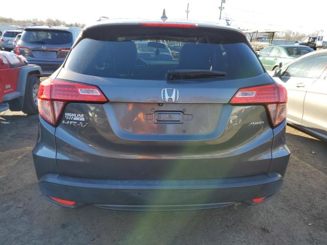 3CZRU6H77GM735446 - 2016 HONDA HR-V EXL GRAY photo 6