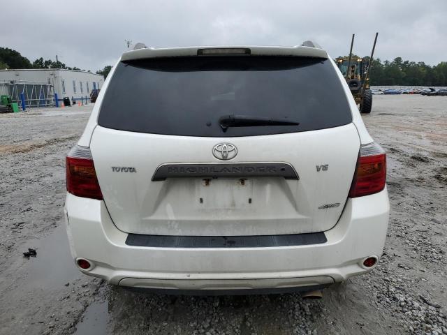 JTEES43A382087917 - 2008 TOYOTA HIGHLANDER SPORT WHITE photo 6