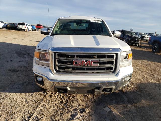 3GTU2VEC1EG444678 - 2014 GMC SIERRA K1500 SLT WHITE photo 5