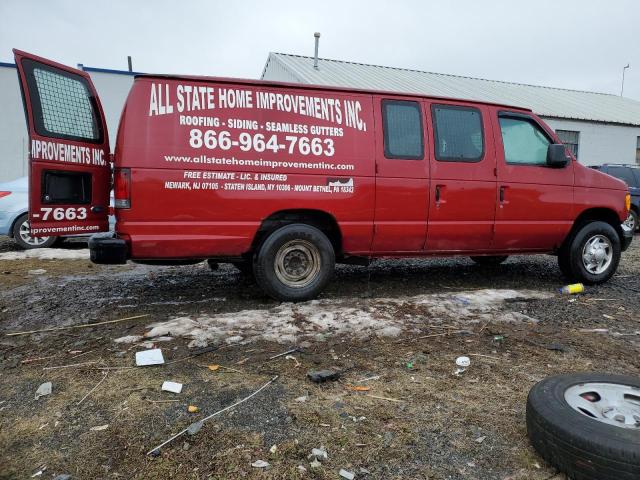 1FTNS24L83HB69477 - 2003 FORD ECONOLINE E250 VAN BURGUNDY photo 3