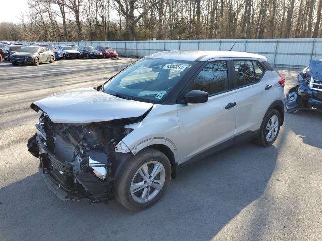 3N1CP5BV2LL552270 - 2020 NISSAN KICKS S SILVER photo 1