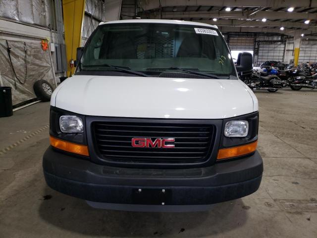 1GTZGFBA2A1158721 - 2010 GMC SAVANA G2500 WHITE photo 5