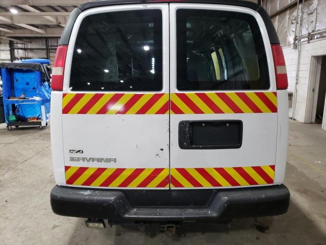 1GTZGFBA2A1158721 - 2010 GMC SAVANA G2500 WHITE photo 6