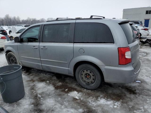 2C4RC1CG7ER118198 - 2014 CHRYSLER TOWN & COU TOURING L SILVER photo 2