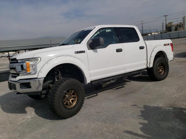 1FTEW1E57JKD37575 - 2018 FORD F150 SUPERCREW WHITE photo 1