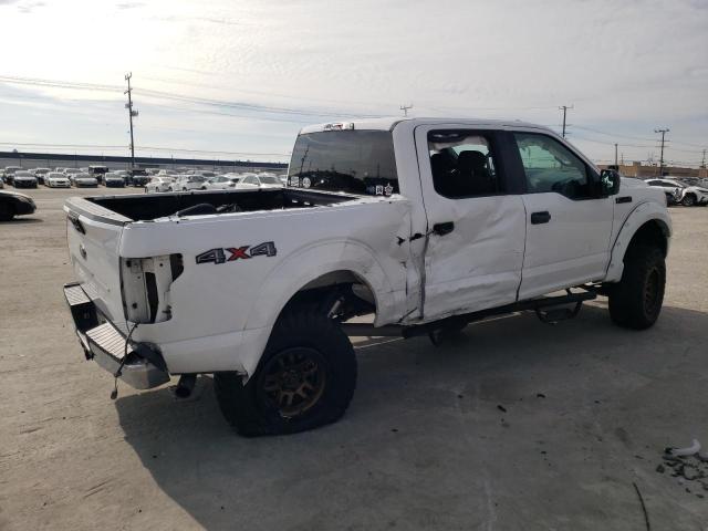 1FTEW1E57JKD37575 - 2018 FORD F150 SUPERCREW WHITE photo 3