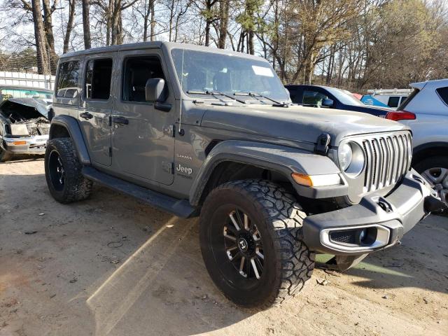 1C4HJXEN6LW233279 - 2020 JEEP WRANGLER U SAHARA GRAY photo 4