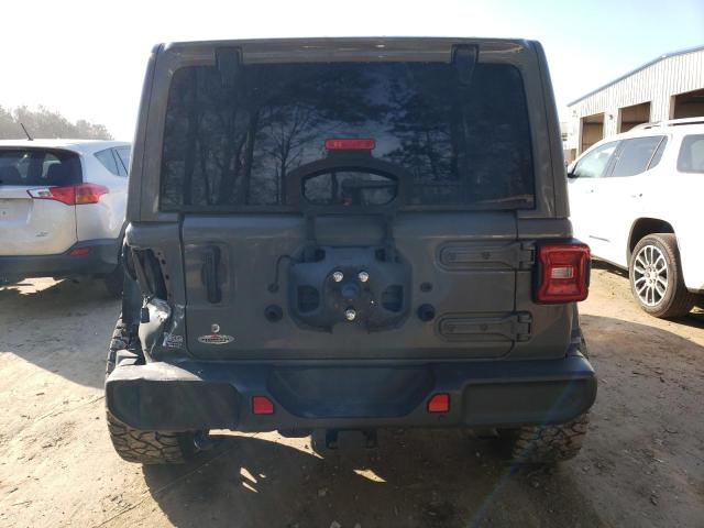 1C4HJXEN6LW233279 - 2020 JEEP WRANGLER U SAHARA GRAY photo 6