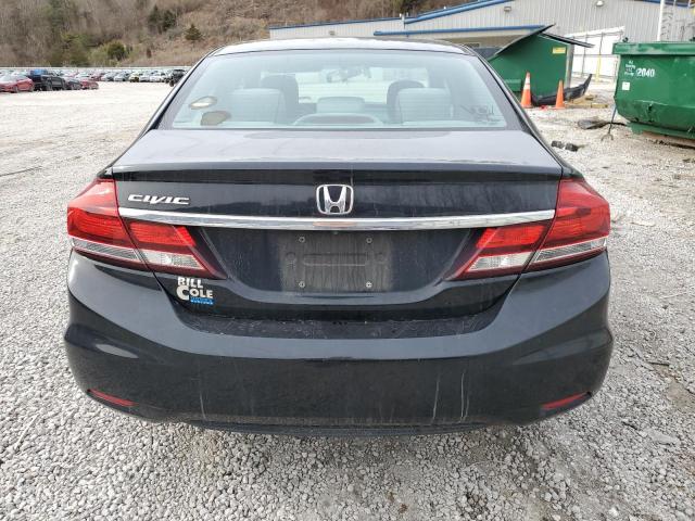 19XFB2F86FE117370 - 2015 HONDA CIVIC EX BLACK photo 6