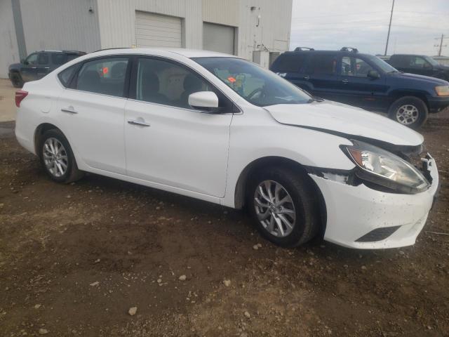 3N1AB7AP3JY299285 - 2018 NISSAN SENTRA S WHITE photo 4