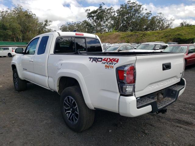 3TYSZ5AN0MT034632 - 2021 TOYOTA TACOMA ACCESS CAB თეთრი ფოტო 2
