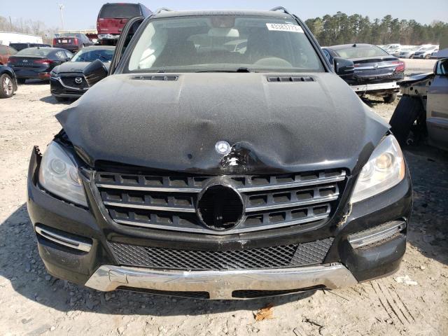 4JGDA5HB0DA198639 - 2013 MERCEDES-BENZ ML 350 4MATIC BLACK photo 5