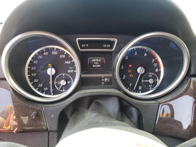 4JGDA5HB0DA198639 - 2013 MERCEDES-BENZ ML 350 4MATIC BLACK photo 9