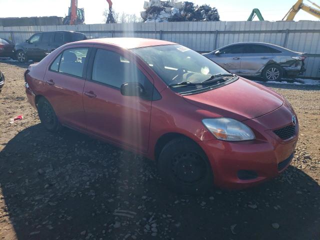 JTDBT4K3XCL037610 - 2012 TOYOTA YARIS RED photo 4