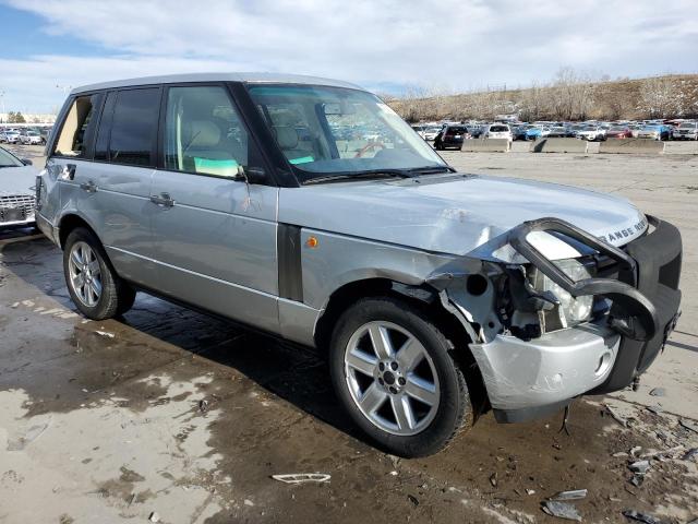 SALME11424A144345 - 2004 LAND ROVER RANGE ROVE HSE SILVER photo 4