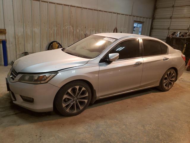 1HGCR2F55FA011985 - 2015 HONDA ACCORD SPORT SILVER photo 1