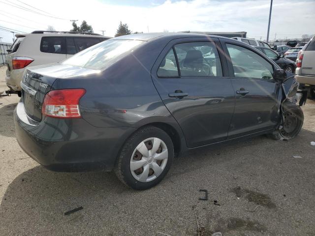 JTDBT923081280598 - 2008 TOYOTA YARIS GRAY photo 3