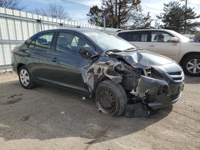 JTDBT923081280598 - 2008 TOYOTA YARIS GRAY photo 4