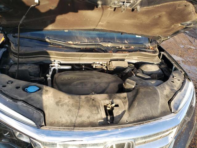 5FNYF6H53MB027480 - 2021 HONDA PILOT EXL BLUE photo 12