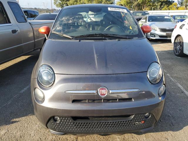 3C3CFFGE8ET208559 - 2014 FIAT 500 ELECTRIC GRAY photo 5